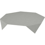 Dunisilk MD Tischdecke 84x84 cm, Linnea grau - Hochwertiger Stoff | Packung (20 Stück)