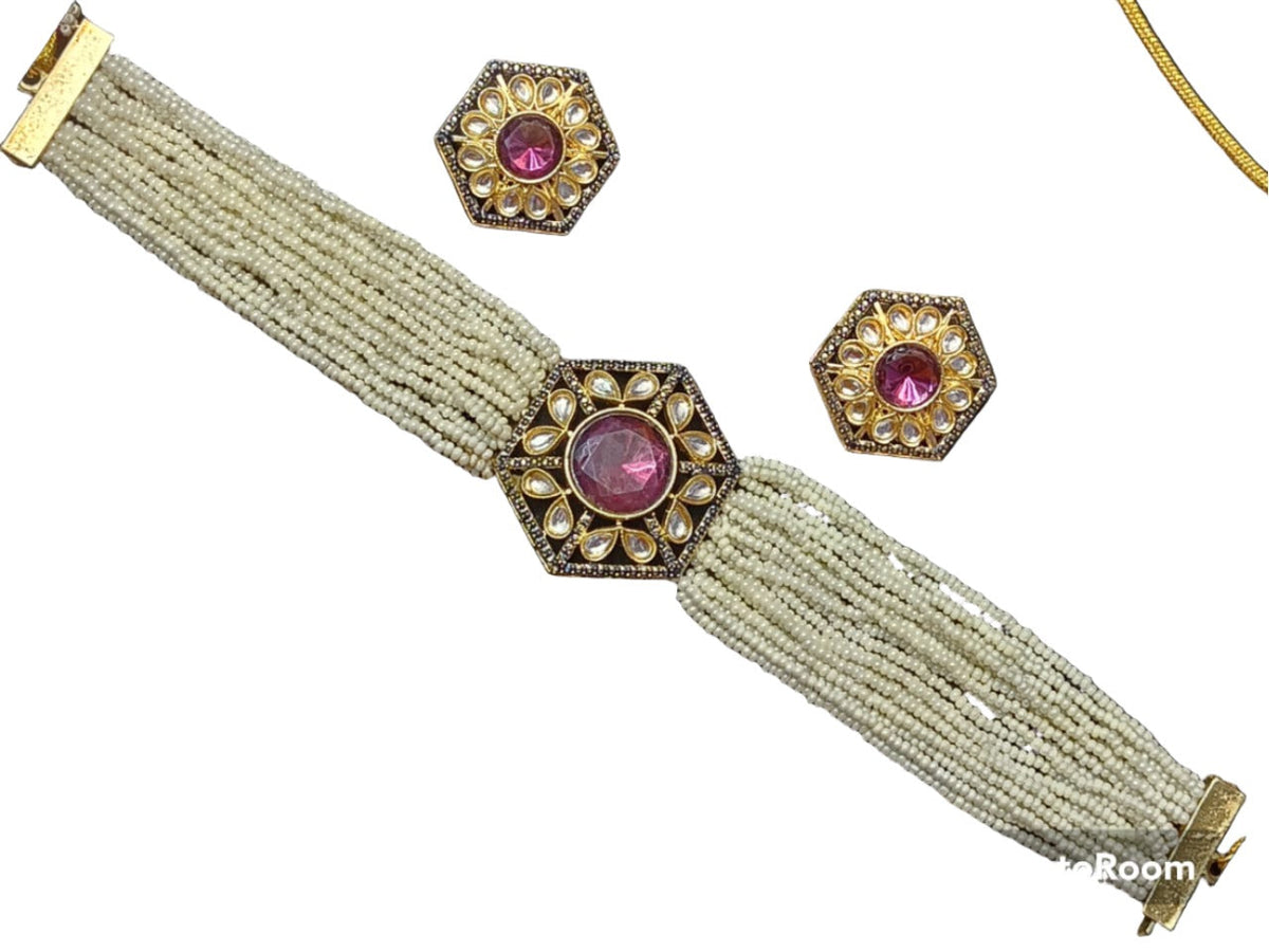 Kundan Chokar set