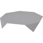 Evolin Mitteldecke 84x84 cm, granite grey - Hochwertige Tischdecke | Packung (14 Stück)