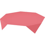 Evolin Mitteldecke 84x84 cm bordeaux - Hochwertige Tischdecke | Packung (14 Stück)