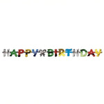 Buchstabengirlande Happy Birthday 1,4 m | Multicolor