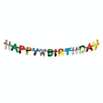 Buchstabengirlande Happy Birthday 1,4 m | Multicolor