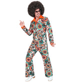 Hippie Anzug "Vintage" für Herren | Mehrfarbig - Kostüm 60er 70er Jahre