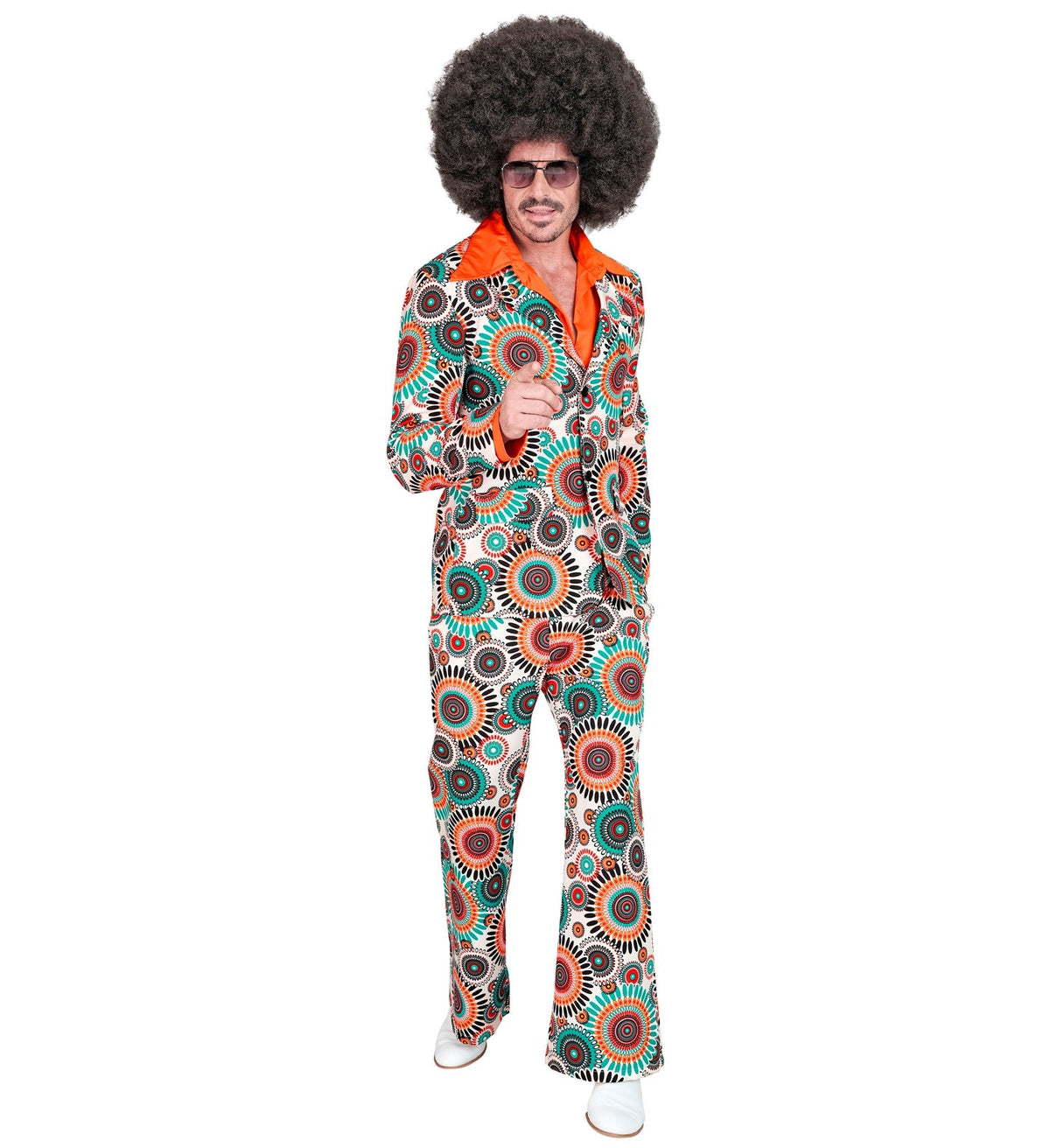 Hippie Anzug "Vintage" für Herren | Mehrfarbig - Kostüm 60er 70er Jahre