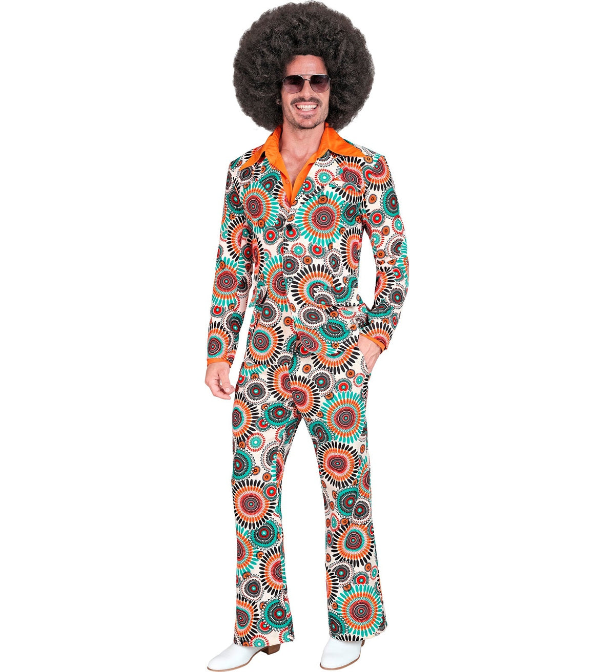 Hippie Anzug "Vintage" für Herren | Mehrfarbig - Kostüm 60er 70er Jahre