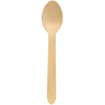 Löffel 160 mm, Holz ungewachst  Natural ungewachst 160 | Packung (100 Stück)