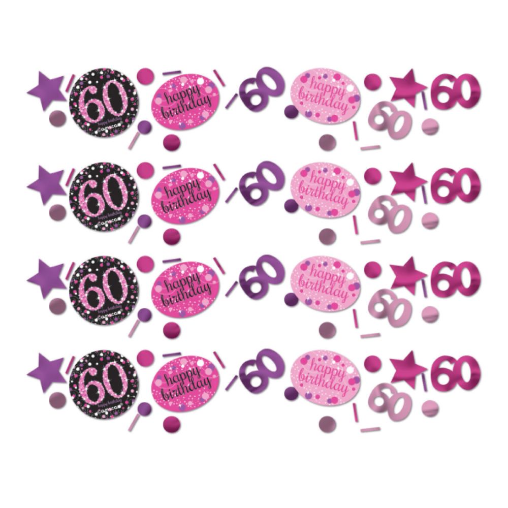 Konfetti Metall 34g Sparkling Pink #60