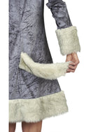 Silberfuchs Tierkostüm für Damen | Grau Weiß