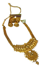 South Indian  Gold Plated Necklace Set
