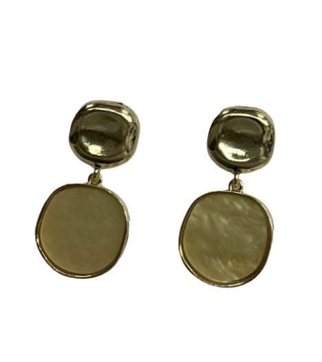 Geometric Shell Earrings Namma Markt