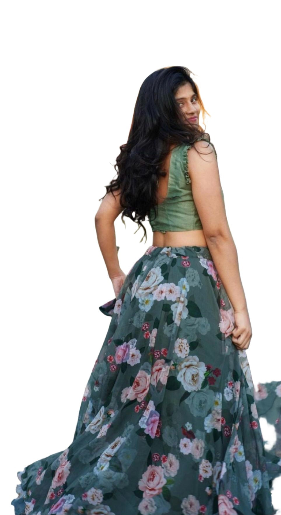 Lehenga With Stitched Choli in Germany