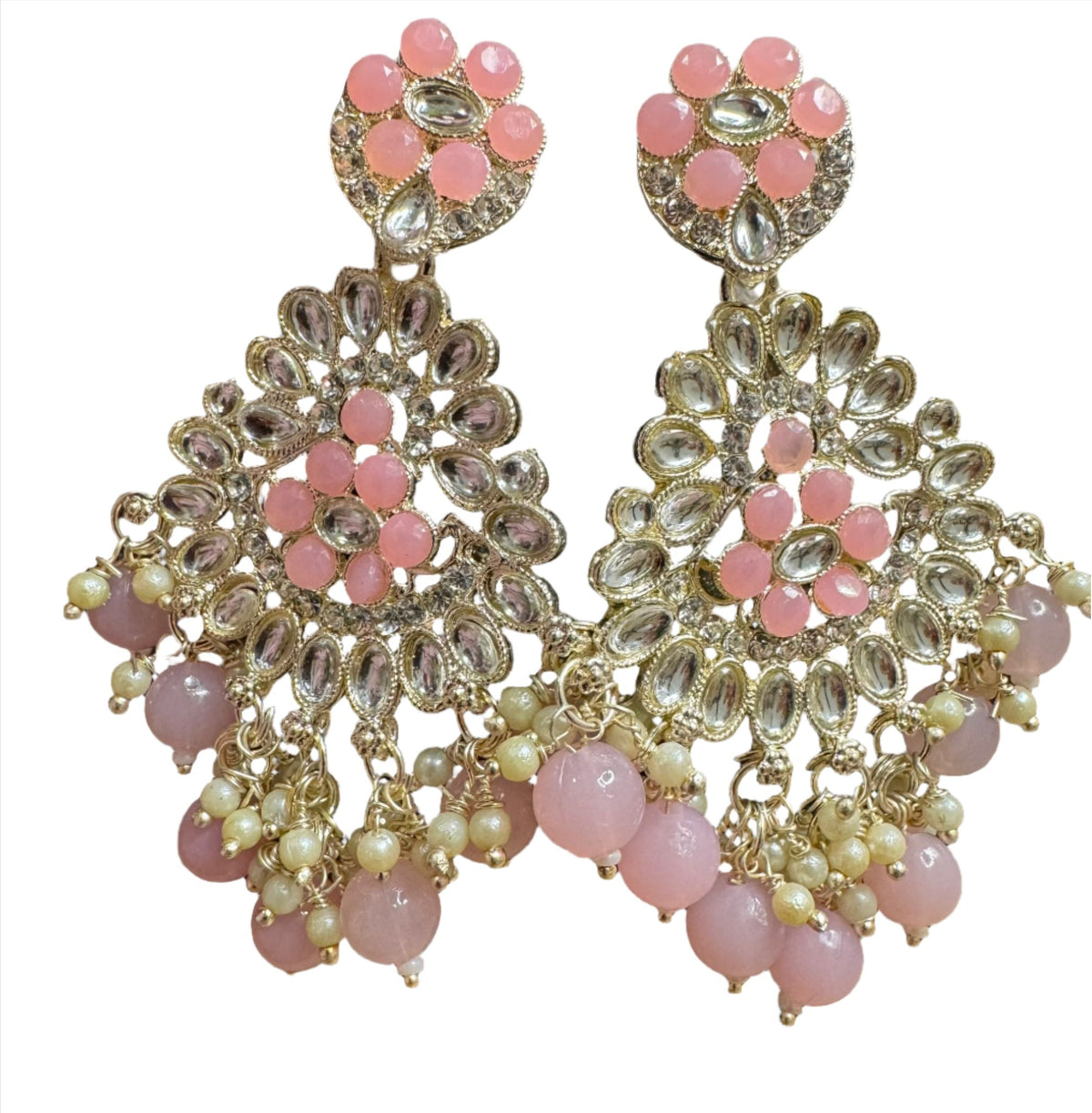 Kundan Pearl Earrings