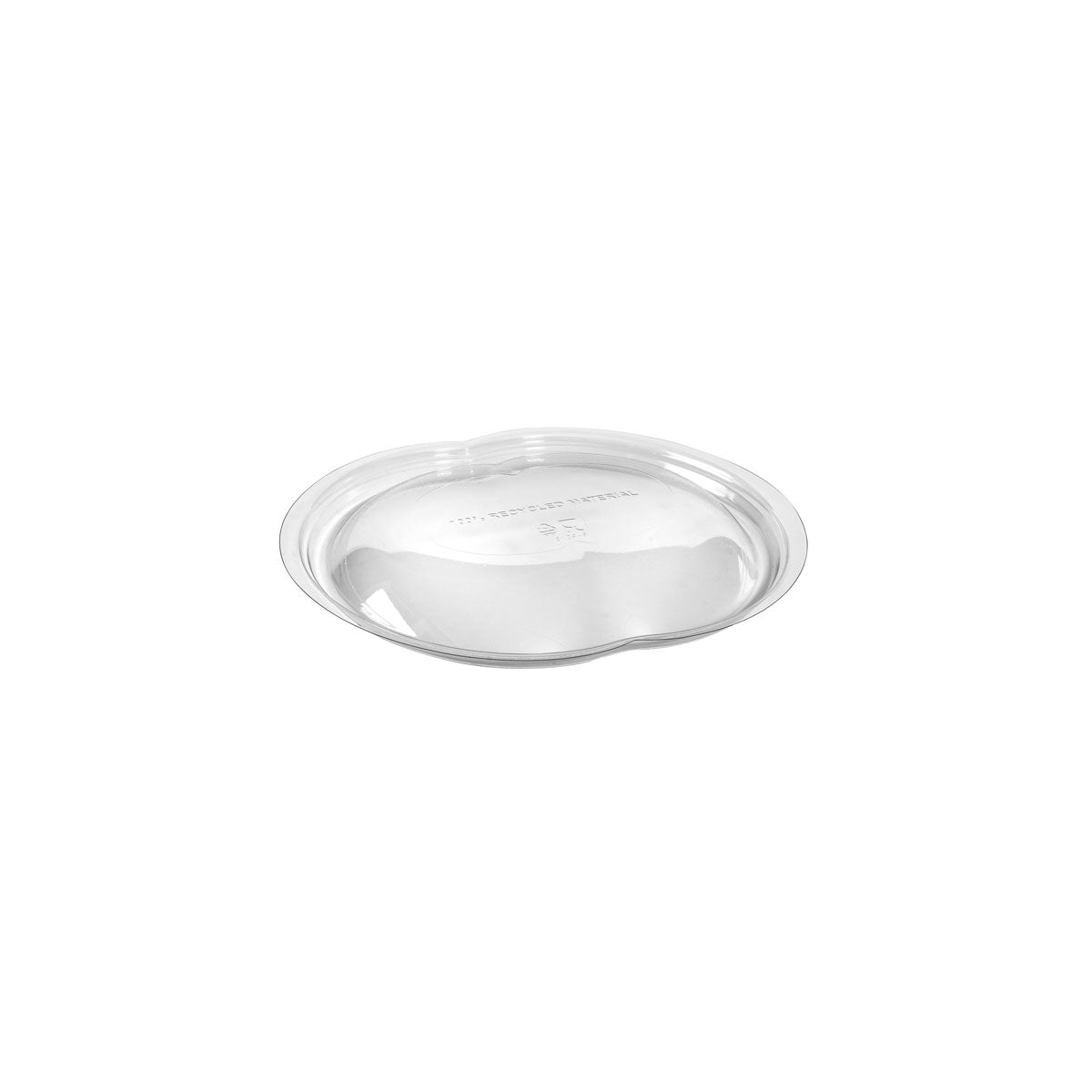 rPET Deckel Atlantis 500 / 900 ml  Transparent rPET 164x150x17 | Packung (50 Stück)