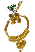 South Indian  Gold Plated Necklace Set