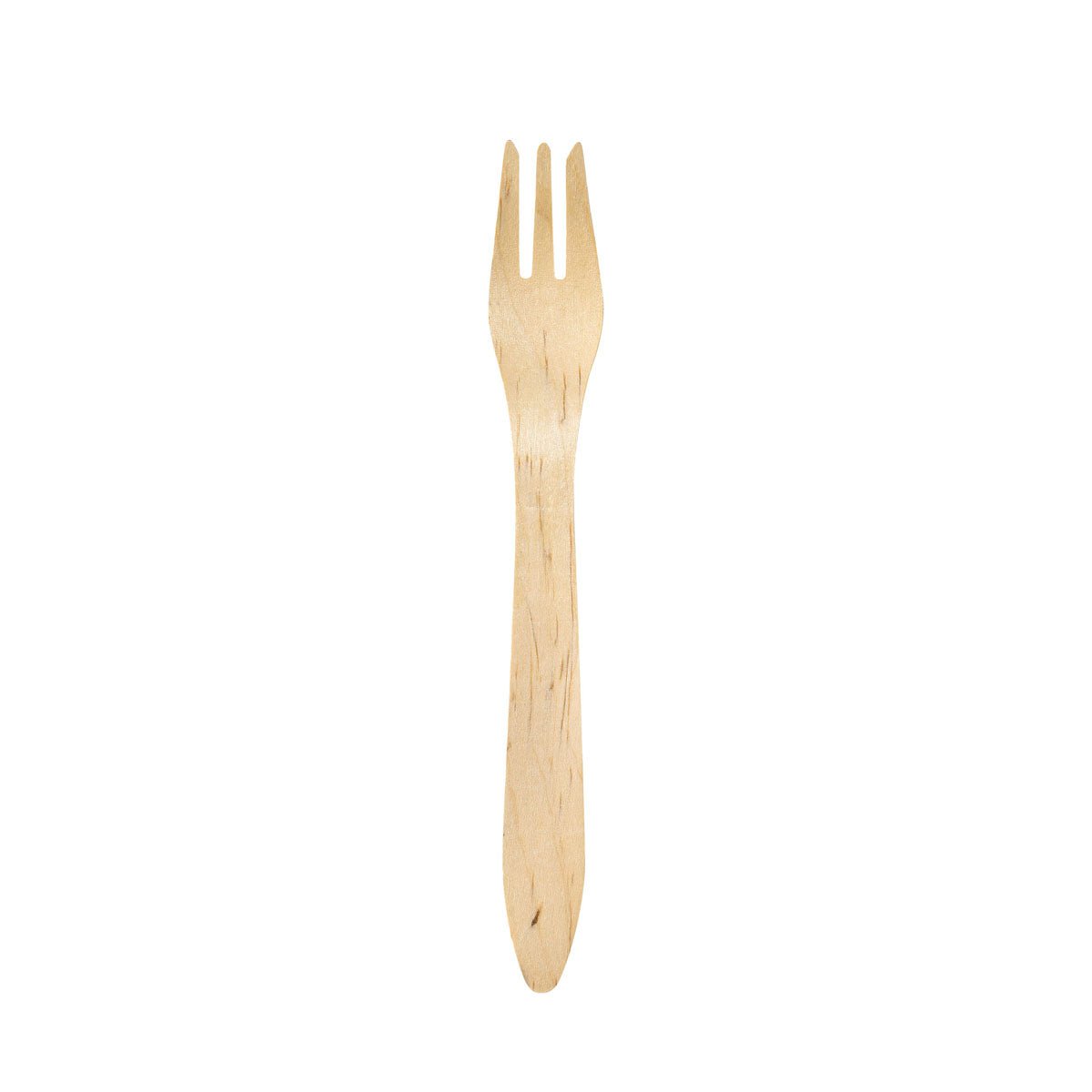 Gabel 190 mm, Holz gewachst  Natural gewachst 190 | Packung (100 Stück)