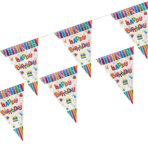 PAPSTAR Wimpelkette, Folie wetterfest
