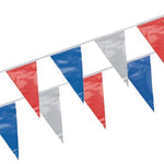 PAPSTAR Wimpelkette, Folie wetterfest