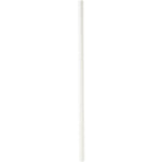 Trinkhalm aus FSC® Papier ø 8 mm, 230 mm, Papier  Weiß Papier Ø8, 230 | Packung (100 Stück)