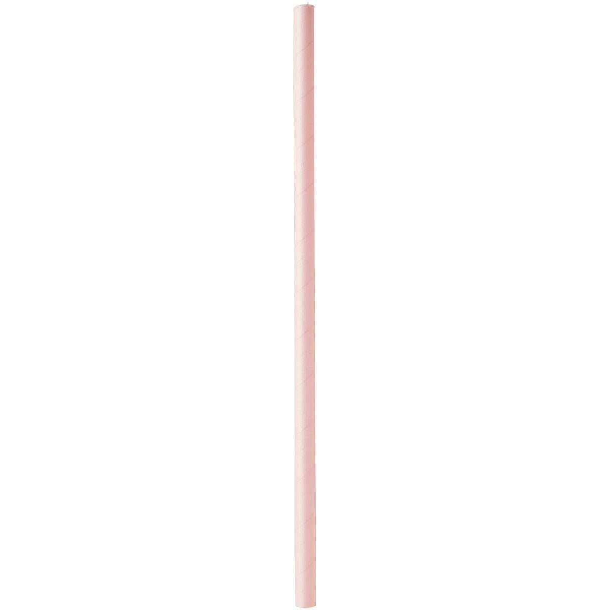 Trinkhalm aus FSC® Papier  ø 8 mm, 230 mm, Papier  Mellow Rose Papier Ø8, 230 | Packung (100 Stück)
