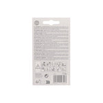 PAPSTAR Zahlenkerze 7,3 cm weiss mit rotem Rand