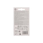 PAPSTAR Zahlenkerze 7,3 cm weiss mit rotem Rand
