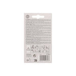 PAPSTAR Zahlenkerze 7,3 cm weiss mit rotem Rand
