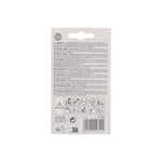 PAPSTAR Zahlenkerze 7,3 cm weiss mit rotem Rand