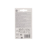 PAPSTAR Zahlenkerze 7,3 cm weiss mit rotem Rand