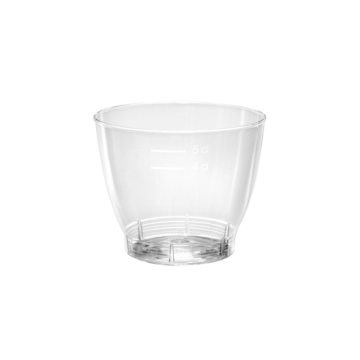 Portionsglas Crystallo 65 ml, PLA  Transparent PLA | Packung (40 Stück)