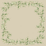 Dunicel-Mitteldecken 84 x 84 cm   Foliage | Packung (100 Stück)