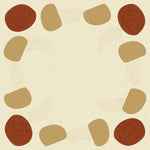 Dunicel-Mitteldecken 84 x 84 cm   Earthy | Packung (100 Stück)