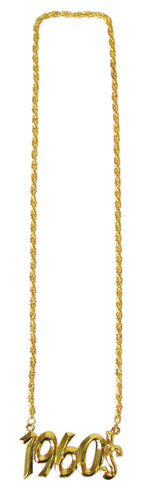 Goldene Halskette mit Jahreszahl 1960