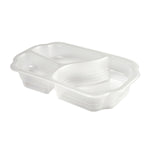 PP-Schale Take-Away 3 Transparent PP 250x159x48  | Packung (246 Stück)