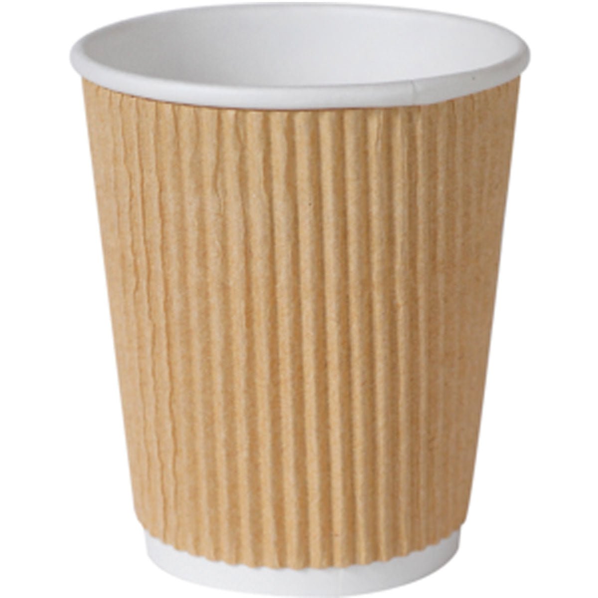 Triple Wall Thermobecher 240 ml, PAP/PLA  Braun PAP/PLA | Packung (25 Stück)