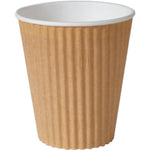 Triple Wall Thermobecher 350 ml, PAP/PLA  Braun PAP/PLA | Packung (30 Stück)