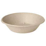 Classic Bowl 800 ml - uncoated  Braun Bagasse 194x194x48 | Packung (40 Stück)