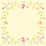 Dunicel Mitteldecke 84x84 cm Poppy Field | Packung (20 Stück)