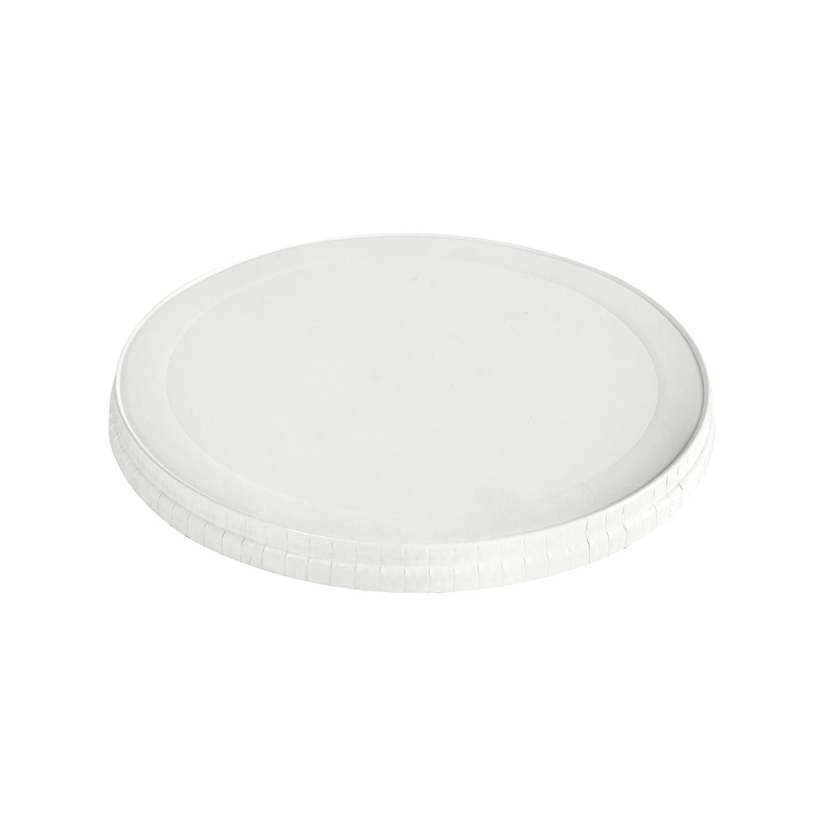 Coppa Deckel Karton 500 ml  Weiß Karton/PLA 140x140x11 | Packung (50 Stück)