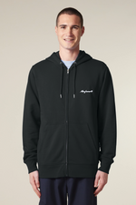 White Label Stick Iconic Unisex-Medium-Fit-Zip-Hoodie