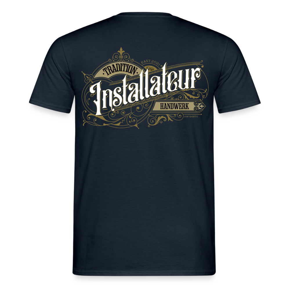 Unisex T-Shirt "Installateur"-Nostalgie