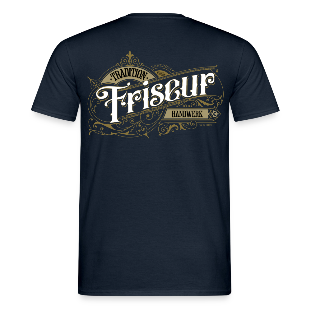 Unisex T-Shirt "Friseur"-Nostalgie