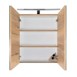 Unit-Z Badezimmer-Set Liora – mit Spiegelschrank & LED-Leuchte