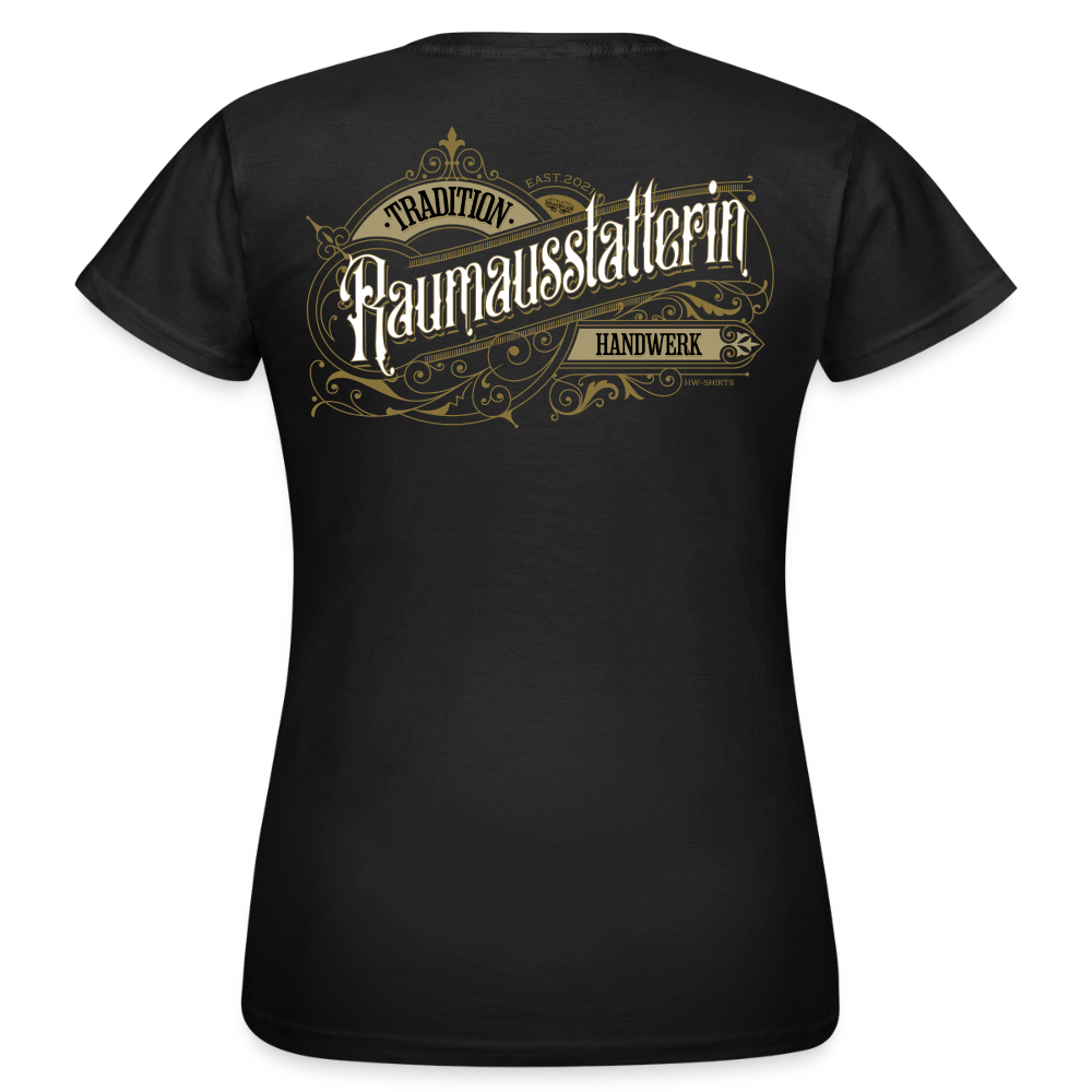 Frauen T-Shirt "Raumausstatterin"-Nostalgie