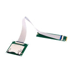 CFexpress Kabel 20cm Typ B Buchse zu NVME M-key M.2 NGFF Stecker Adapter in Grün | System-S