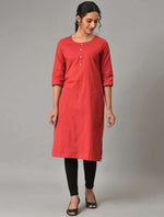 Knee Length Straight Kurta