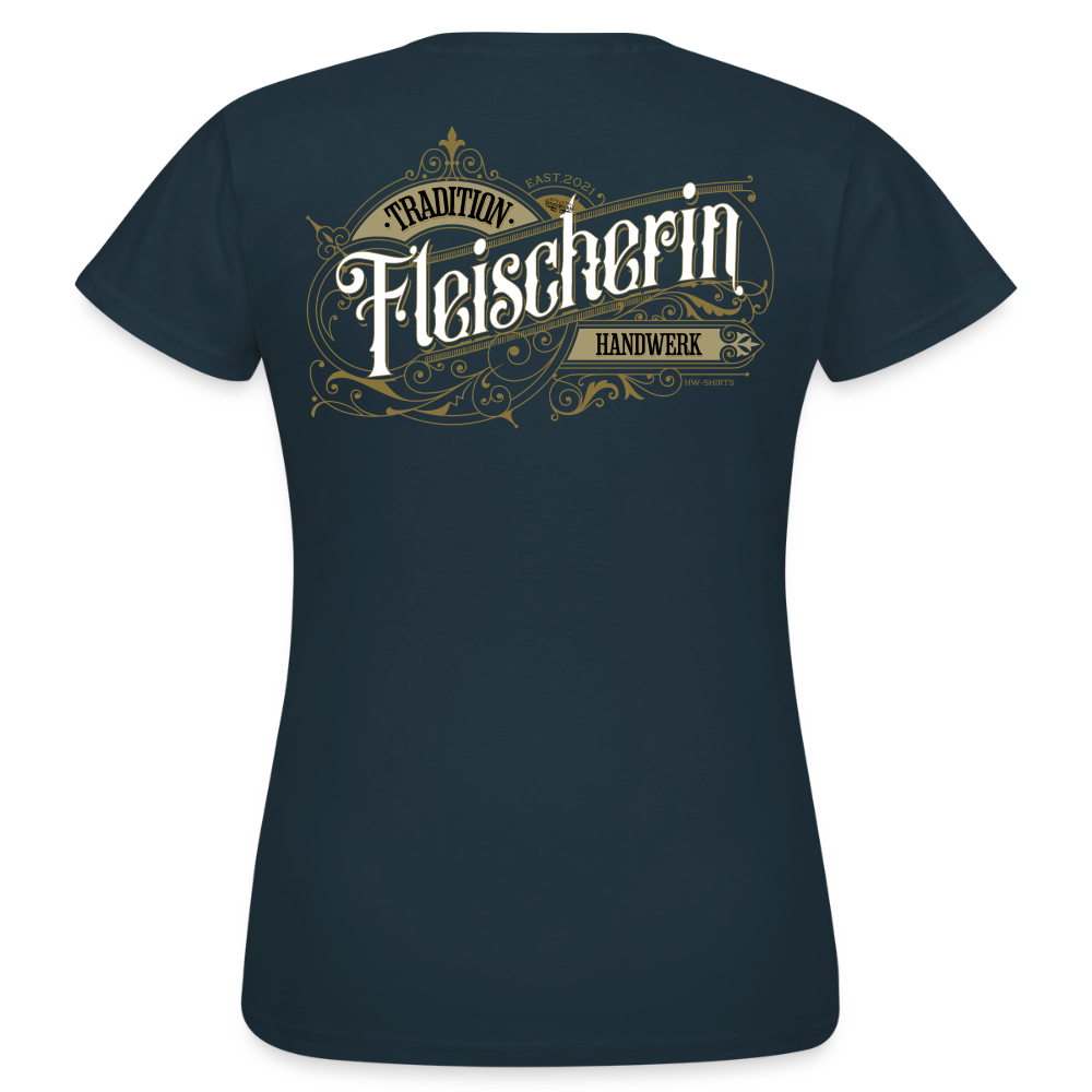 Frauen T-Shirt "Fleischerin"-Nostalgie