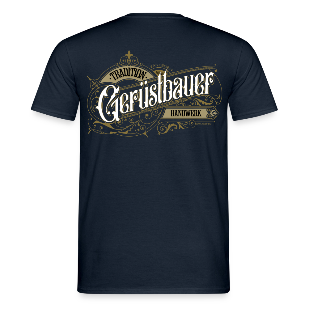Unisex T-Shirt "Gerüstbauer"-Nostalgie