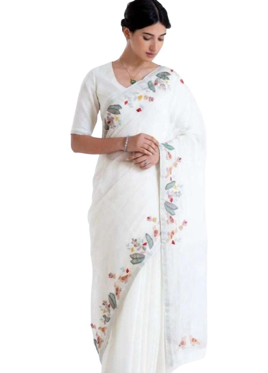 Casual Party Wear Stylish Saree