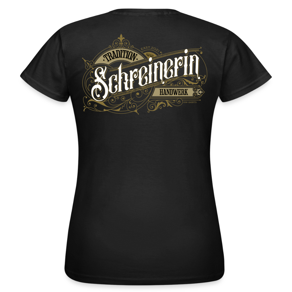Frauen T-Shirt "Schreinerin"-Nostalgie