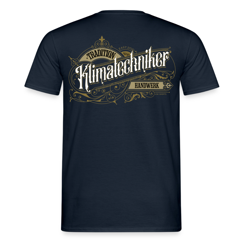 Unisex T-Shirt "Klimatechniker"-Nostalgie
